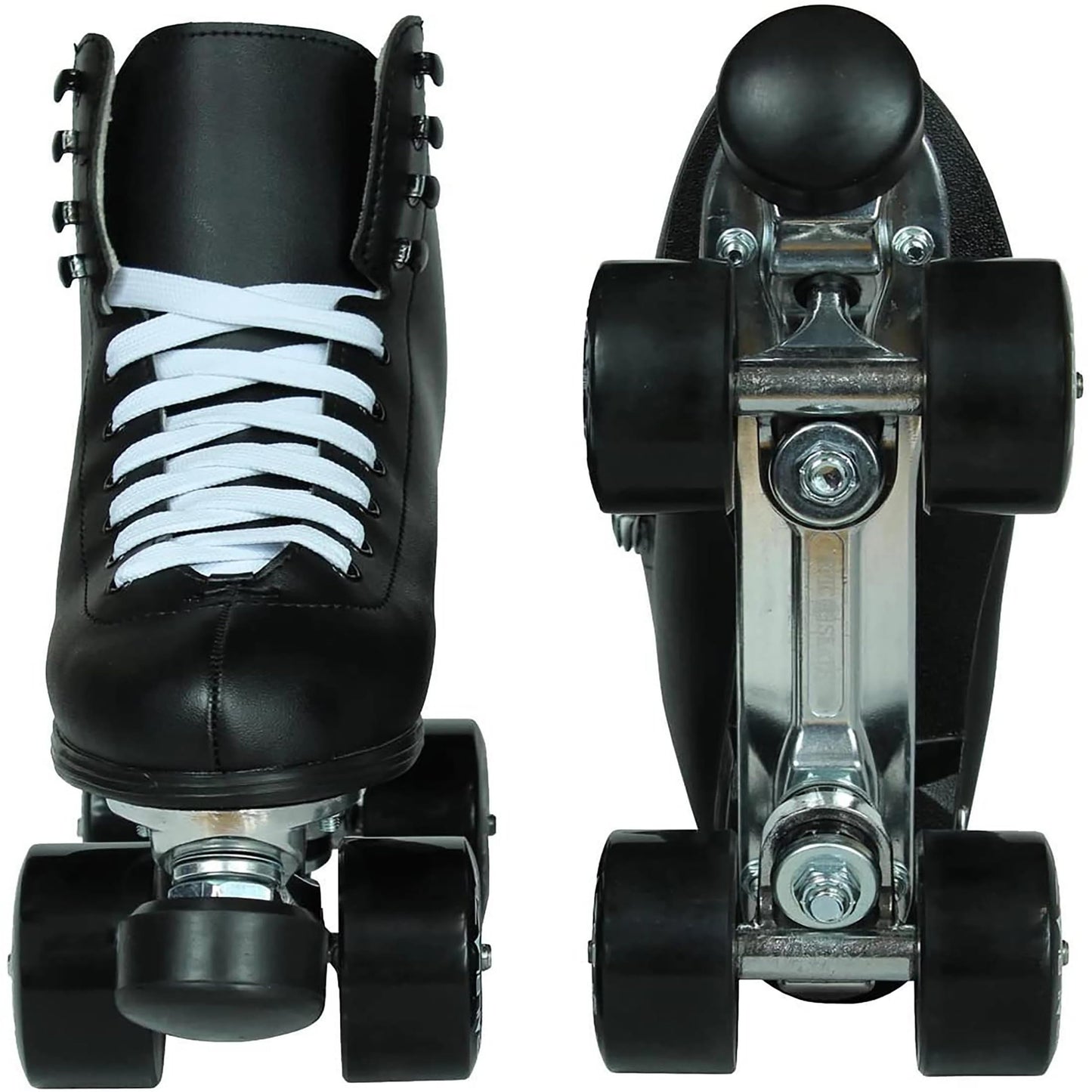 Epic Skates Classic Quad Roller Skates, Size 10, Black