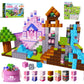 260Pcs Magnetic Blocks, Forest Castle Magnetic Building Blocks Set, Kids Sensory Toy For Toddlers Stem Learning, Construction St