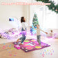 Dance Mat For Kids Ages 4-8, Led Light-Up Electronic Dance Pad Toys With Bluetooth, 6 Game Modes Kids Dance Mat, 13 Built-In Mus
