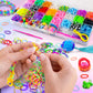 ROSHUKG 2500 Rubber Band Bracelet Refill Kit, Rubber Band Making Kit for Kids Weaving DIY Crafting Gift