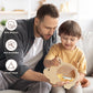 wooshwa Piggy Bank for Kids, Wooden Money Bank for Boys Girls Toddler, Unbreakable Bills and Coins Cash Box, Creative Saving Mon