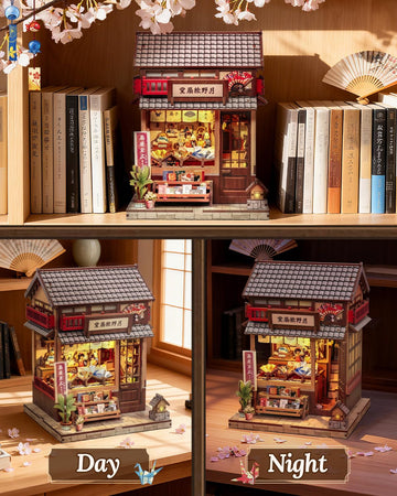 Endless Limit Book Nook Kit  DIY Miniature House Kits for mature-themed and Teens  Dollhouse Tiny Booknook Garden House Bookshelf  DIY Craft Gifts for Family and Friends