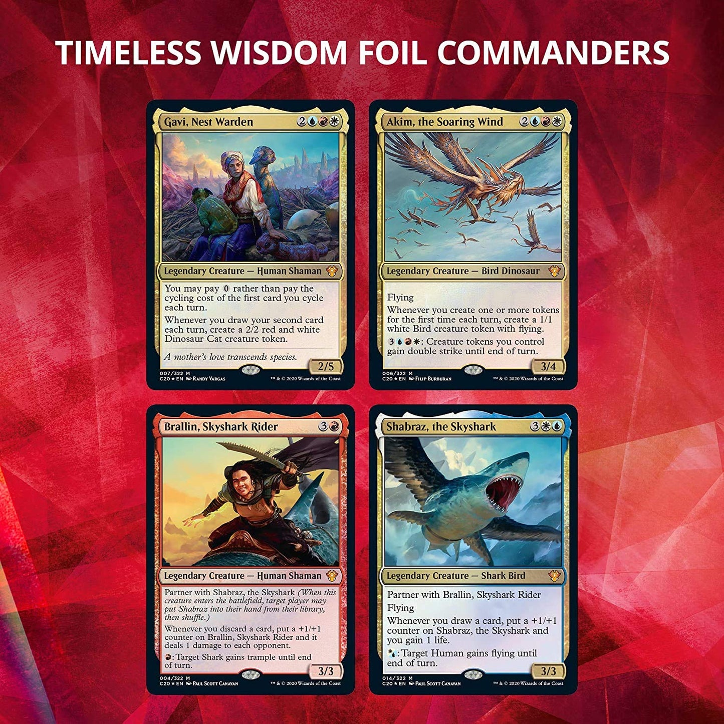 Magic The Gathering Ikoria: Lair Of Behemoths Commander Decks | All 5 Decks | 20 Foil Legendary Creatures (C74210000)