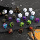 63 Pieces Mtg Dice Counters Bulk Ability Keywords Mtg Tokens Shield Life Counter 6 Sided Dice Set For Magic The Gathering,Tcg,Ca