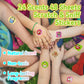 VKPI Scratch and Sniff Stickers - 1152 Pieces, 24 Scents, Multicolor Paper Reward Stickers for Kids, Crafts, Party Favors