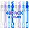 Winrayk 48Pcs Frozen Mini Bubble Wand Bubbles Party Favors For Kids Bubbles Bulk Birthday Gift Toy Prizes Valentine Christmas Wedding Snowflake Bubbles Frozen Party Favors Supplies Goodie Bag Stuffers