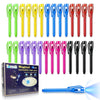 Eodvics Invisible Ink Pens, 28 Pcs Upgraded Spy Invisible Ink Pen With Uv Light Magic Marker For Secret Message Escape Room And Kids Christmas Goodies Bags Toy, Spy Pen Party Favors For Kids 8-12