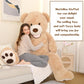 Morismos Giant Teddy Bear Plush 6 Feet, Life Size Huge Teddy Bears For Girlfriend Boyfriend, 6 Foot Large Bear Gifts, Baby Shower, Birthday