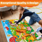 Quokka Giant Floor Puzzle For Kids Ages 4-6 - 2X3 Feet Extra-Thick 48 Pieces Toddler Puzzle Ages 3-5 - Farm Educational Activity