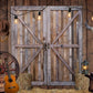 CYLYH 7x5ft Western Cowboy Backdrop Western Party Supplies Decorations Wild West Decor Rustic Wooden House Barn Photography Back