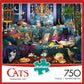 Buffalo Games - Brigid Ashwood - Quarantine Cats - 750 Piece Jigsaw Puzzle For Adults -Challenging Puzzle Perfect For Game Nights - Finished Size Is 24.00 X 18.00