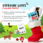 Game That Song Name That Puppy Card Game – Fun Family Game for Kids & Dog Lovers, Hilarious Group Play, Blue, Paper