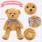 Maogolan 13 Inch Stuffed Animals Bulk Soft Teddy Bear Plush Toys Set For Kids Teens Girls - Brown Bear, Floppy Bunnies, Monkey,