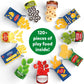 Skillmatics Pretend Play Pasta Set - 11 Containers, 120+ Play Food Items for Child's Play, Back-to-School Play Kitchen Accessori