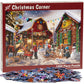 Vermont Christmas Company 'Christmas Corner' Jigsaw Puzzle 1000 Piece - Holiday Puzzles For Adults & Families - Randomly Shaped