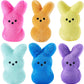 Vizethru 6 Pcs Easter Bunny Plush Toys Decorations Cute Animal Bunny Stuffed Doll Easter Basket Stuffers Gift For Kids (6 Inches)