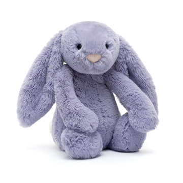 Jellycat Bashful Viola Bunny Stuffed Animal, Medium 12 Inches - Rabbit & Bunny Plush Toy - Classic Children'S Gift