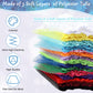 Hoemwarm 18 Pcs Tutu Dresses For Toddler Girls, 3 Layers Toddler Tutu Skirt Princess Tutu Bulk Multicolor Fluffy Tulle Star Skir