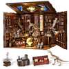 Minicity Diy Book Nook Kit For Adults, 3D Wooden Puzzle Bookend Bookshelf Insert Decor With Led Light And Dust Cover (Beyond Lib