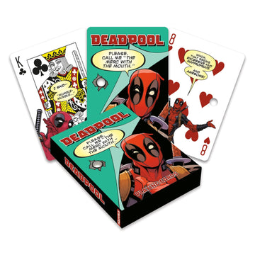 Aquarius Deadpool Quotes Playing Cards - Deadpool Themed Deck Of Cards For Your Favorite Card Games - Officially Licensed Deadpo