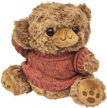 Gjlzfwbx Teddy Bear Plush Toy, 9 Inches Teddy Bear Stuffed Animal Christmas Birthday Valentine'S Day Gifts For Kids Girl Friends