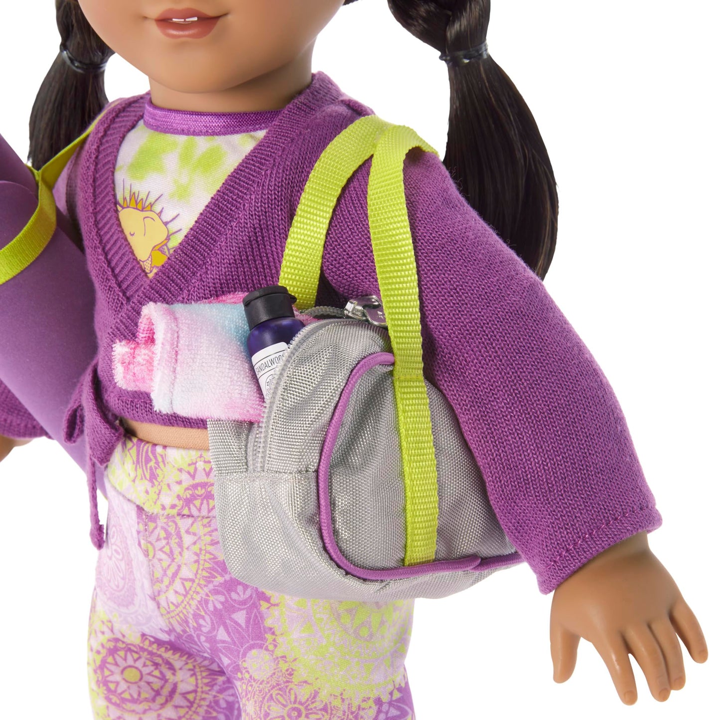 American Girl Girl Of The Year Kavi Sharma 18-Inch Doll Yoga Accessories Featuring 6 Pieces For Ages 8+