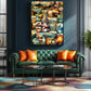 Blueforest National Parks Vintage Poster Puzzle 1000 Pieces - Featuring Zion, Yellowstone & Yosemite, Landscape Jigsaw For Adult