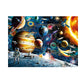 Diiopoty Puzzles For Adults Jigsaw 500 Piece Space Traveler Solar System Exploration Galaxy Outer Astronaut For Family Fun Games