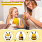 Lejiajinw Tiny Mini Crochet Bee Doll Inspirational Cheer Up Gifts For Women, Men, Birthday Ideas Mothers Day Fathers Day, Thank