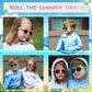Kids Sunglasses Bulk, Kids Sunglasses Party Favor, 12 Pack Neon Party Sunglasses For Kids, Boys And Girls Age 3-8, Beach Pool Bi
