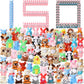 150 Pcs Mini Stuffed Animal Toys Bulk Keychain Decoration Small Plush Animal 2.4 In Tiny Small Animal Toys Small Animal Plush To