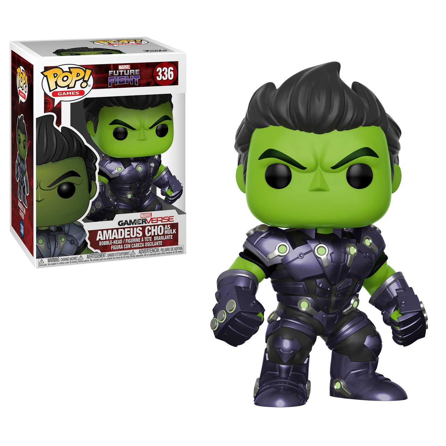 Funko Pop! Games: Marvel Future Fight Amadeus Cho Collectible Figure, Multicolor
