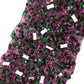 Green Purple Black Bingsu Slime, Non-Sticky Glimmer Crunchy Slime, Slime Party Favors For Kids, Slime Sensory Toys For Birthday
