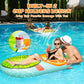 Fruit Inflatable Pool Float mature-themed - Summer Gifts for Women Kids  Heavy-Duty Pool Floaties Lounger Floats Floating Chair Raft with Cup Holder Double Water Floaty Lake Tanning Float Beach Birthday Party
