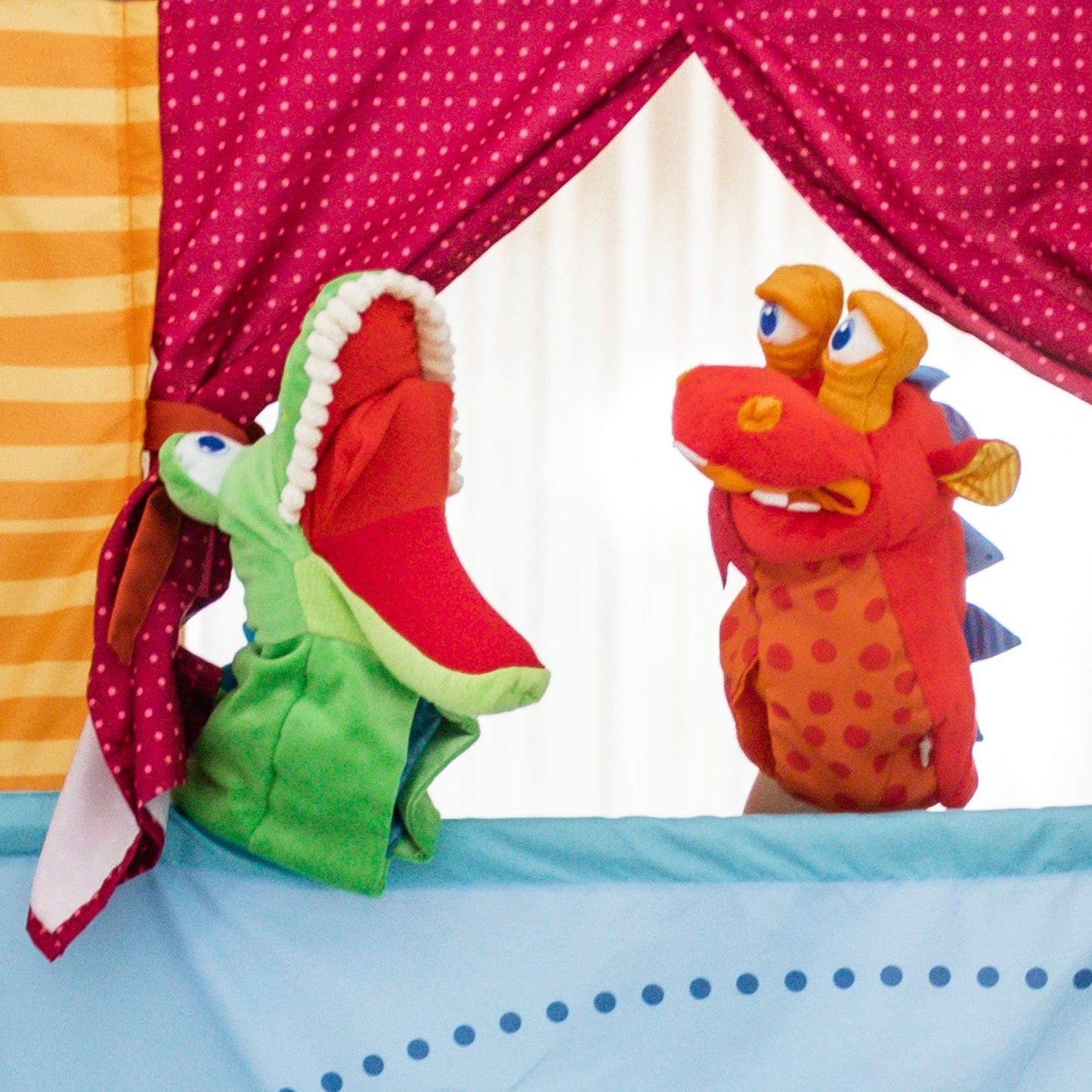 Haba Hand Puppet - Eat It Up Croco Interactive Puppet Show Toy With Belly Bag For Storytelling, Toddler Activities, Speech Therapy Toys And Pretend Play For 18 Months And Up