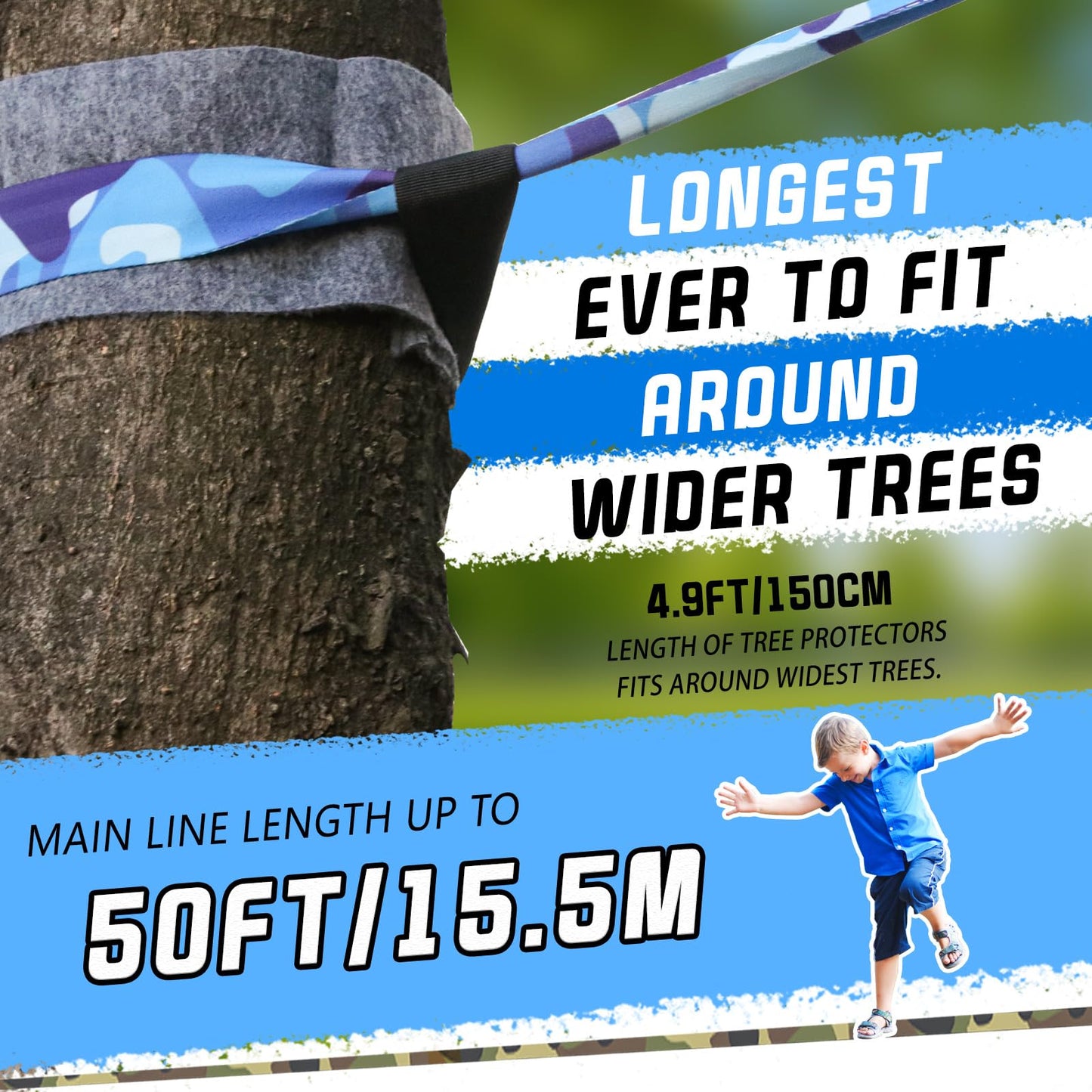 Ninja Warrior Obstacle Course For Kids-Ninja Slackline With Multiple Accessories For Kids,Contain Swings,Rope Ladders,Rings,Ninj