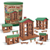 Lincoln Logs Collector'S Edition Village Set - 327 Real Wood Pieces, Ages 3+, Retro Building Toy For Boys/Girls, Creative Construction Game