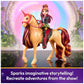 Unicorn Academy, Valentina & Cinder Set With 2 Riding Accessories & Hair Styling Tool, Dolls & Unicorn Toys For Girls Ages 4 And