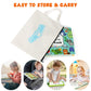 BenBen Busy Book for Toddlers - 30 Pages, Pre-Assembled Montessori Activity Book, Brown, Medium, Educational Toy for Ages 3+