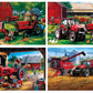 MasterPieces 2000 Piece Jigsaw Puzzle - Farmall 4-Pack, 14" x 19", Paper, Model 41402, Ideal for Adults and Families