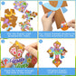 Watersay 48 Set Religious Easter Craft Kit DIY Christian Cross Crafts Sticker Make Your Own Jesus Ornament for Sunday School VBS