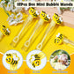 Winrayk 146Pcs Bee Party Favors Birthday Supplies Bee Gift Bag with Cards & Clips Pencil Mini Bubble Wand Honeycomb Silicone Bra