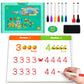 Toddler Preschool Learning Activities Handwriting Practice Book, 40 Pages Kindergarten Educational Workbooks, Autism Learning Re