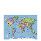 Ravensburger World Map Jigsaw Puzzle | 60 Unique Pieces | Ideal For Kids | Skill-Enhancing Excellent Gift For Birthdays And Holidays