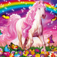 Ravensburger Horse Dreams Glitter Jigsaw Puzzle - 100 Unique Pieces | Perfect Interlock Fit | Vibrant  Glare-Free Design | Ideal for Kids Aged 4-8