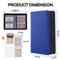 Morabto Graded Card Binder,Holds 40 Graded Cards,4 Pocket Slab Binder For Psa,Premium Graded Card Holder With Sleeves Blue
