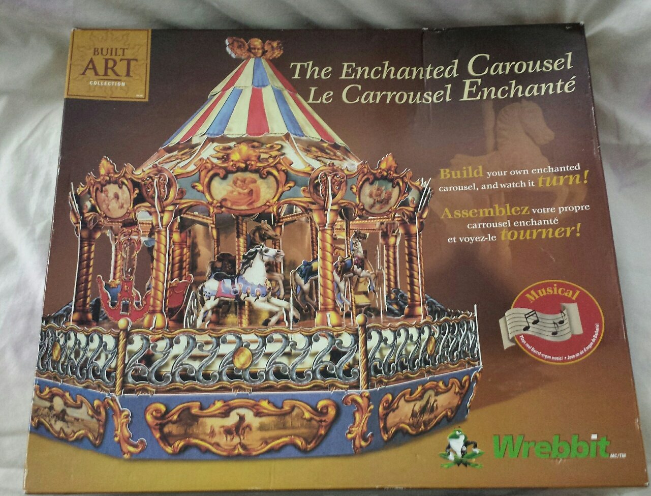 Carousel The Enchanted Carousel Kit By Built Art Collection