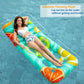 Jasonwell Inflatable Pool Float mature-themed - Pool Floaties Lounger Floats Floating Chair Raft with Adjustable Backrest Cup Holders Water Floaty Lake Lounge Tanning Floats Beach Party Toys for mature-themeds Fruit