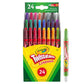 Crayola Twistables Mini Crayons 24 ea