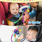Yetonamr Baby Sensory Montessori Toys For 6-12-18 Months, Blue Pull String Teething Toy, Stocking Stuffers Birthday Gift Travel